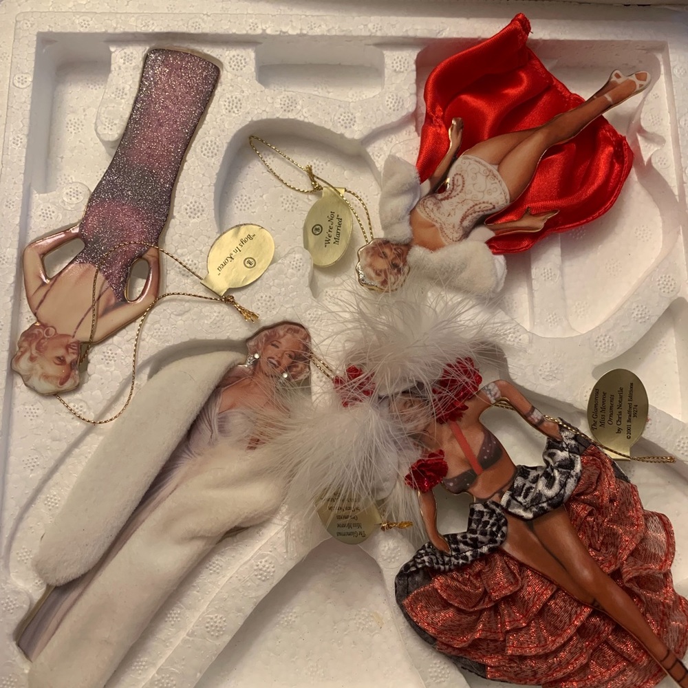 Marilyn Monroe ornaments